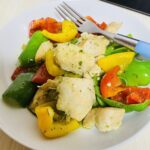 チキンバジル炒め